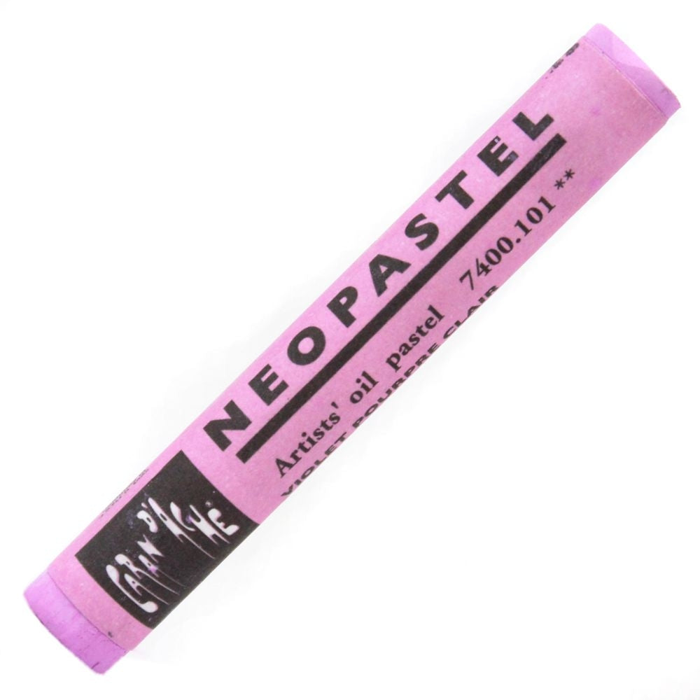 Pastel Oleoso Neopastel Caran d'Ache 101 Light Purple Violet