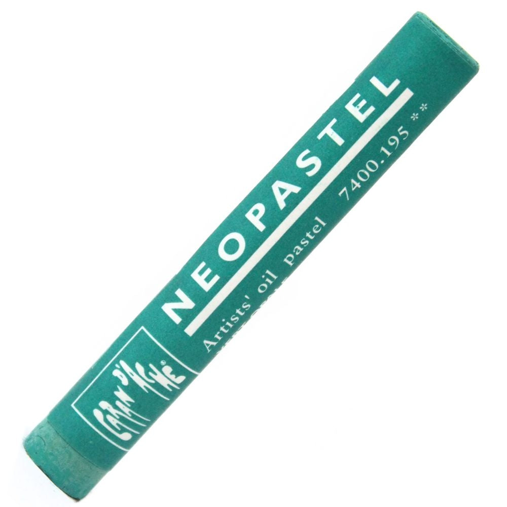 Pastel Oleoso Neopastel Caran d'Ache 195 Opaline Green