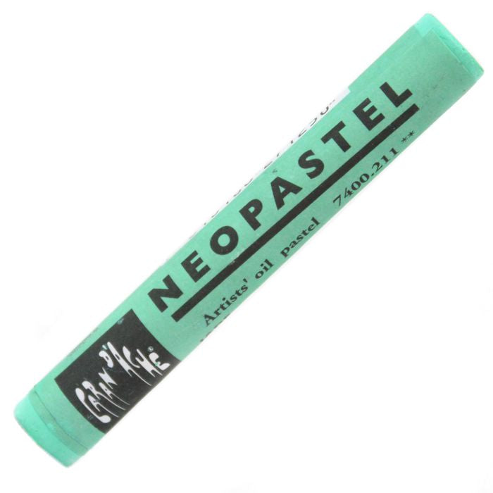 Pastel Oleoso Neopastel Caran d'Ache Tom Verde