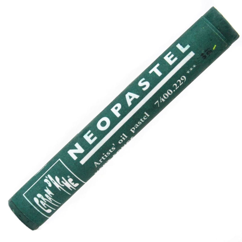Pastel Oleoso Neopastel Caran d'Ache 229 Dark Green