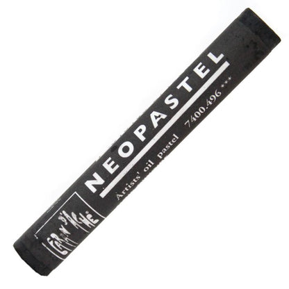 Pastel Oleoso Neopastel Caran d'Ache Tom Preto