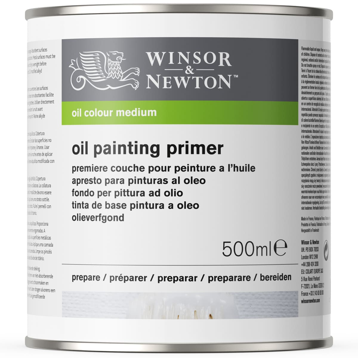 Primer Para Pintura Óleo Winsor & Newton 500ml