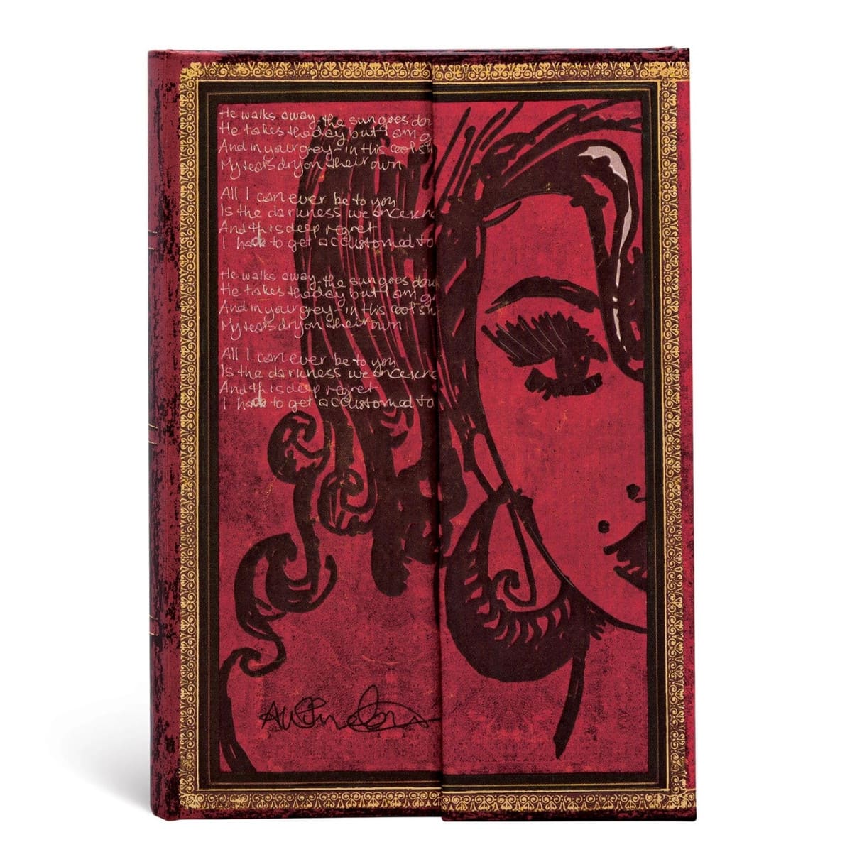 Paperblanks Amy Winehouse Capa Dura Mini Sem Pauta