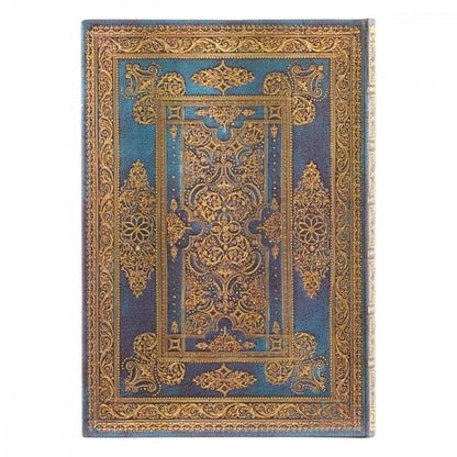 Paperblanks Blue Luxe Capa Dura Midi Sem Pauta