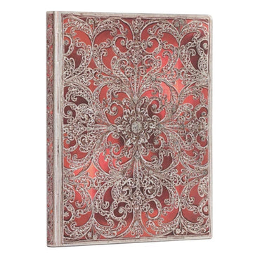 Paperblanks Garnet Ultra Capa Flexível Pautado