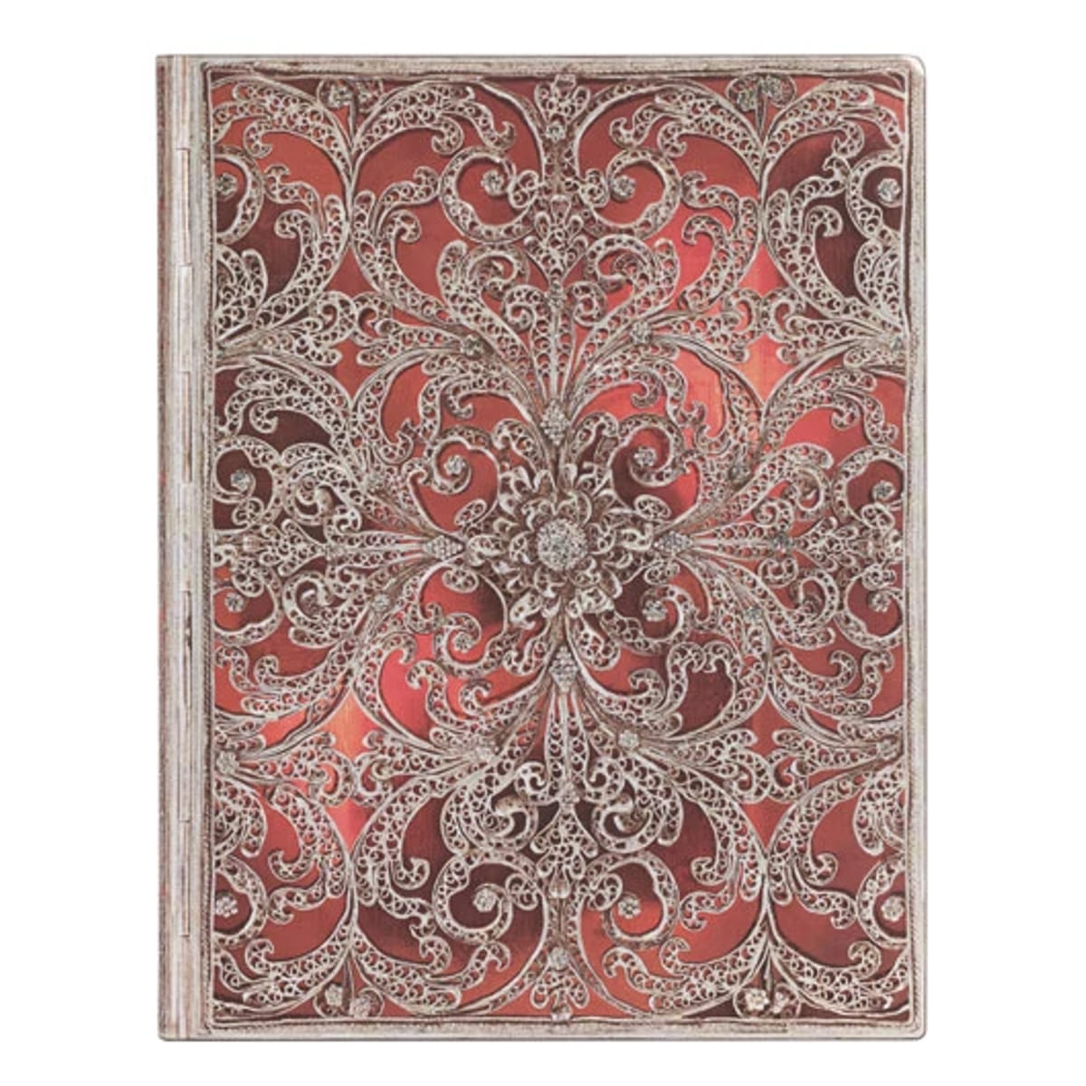 Paperblanks Garnet Ultra Capa Flexível Pautado