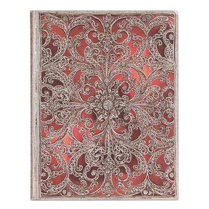 Paperblanks Garnet Ultra Capa Flexível Pautado