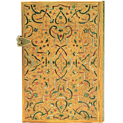 Paperblanks Gold Inlay Capa Dura Mini Pautado