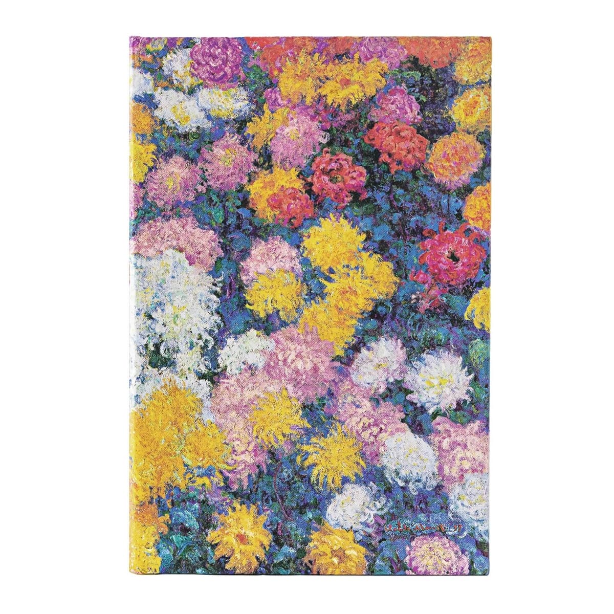 Paperblanks Monet´s Chrysanthemums Capa Dura Midi Pautado