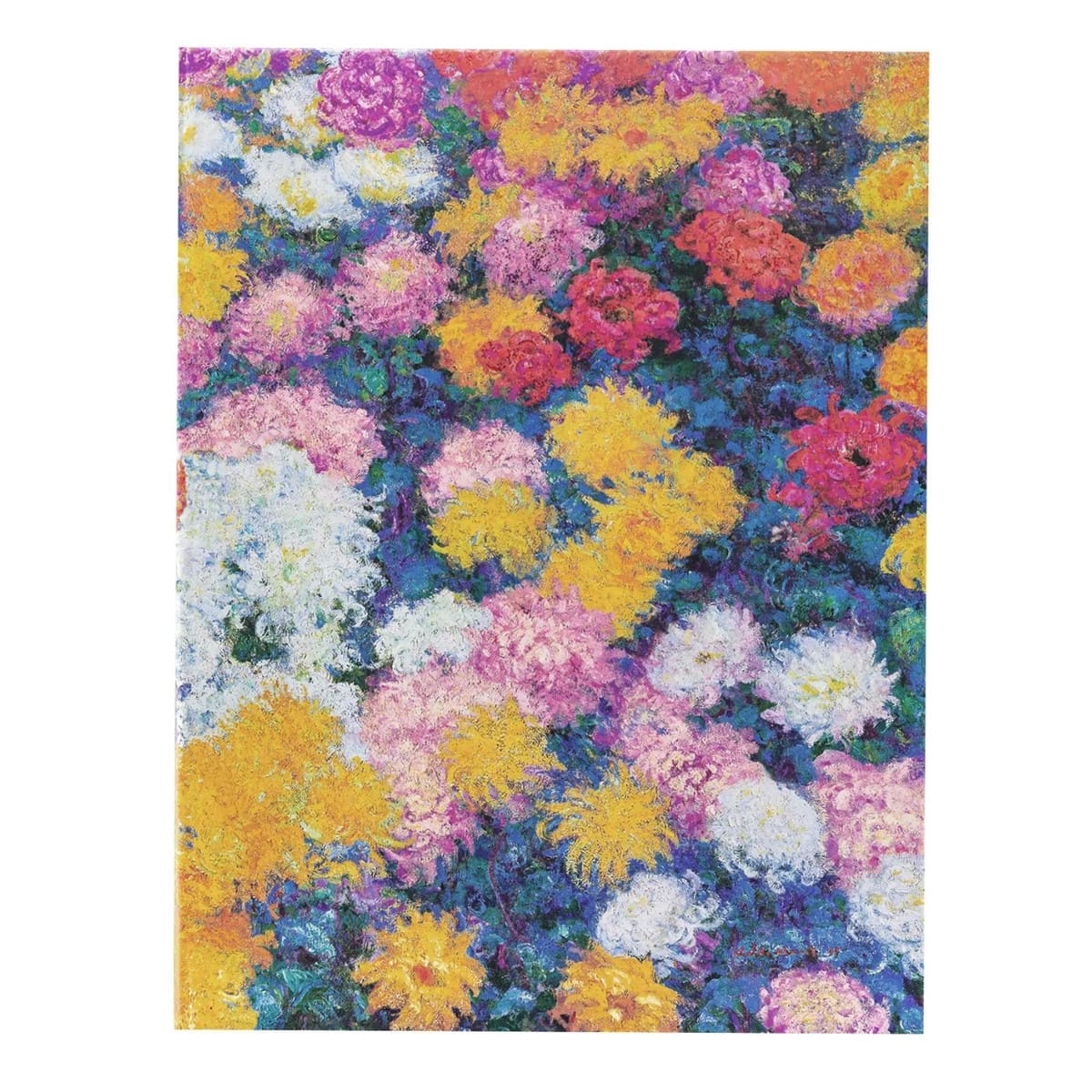 Paperblanks Monet´s Chrysanthemums Capa Dura Ultra Sem Pauta