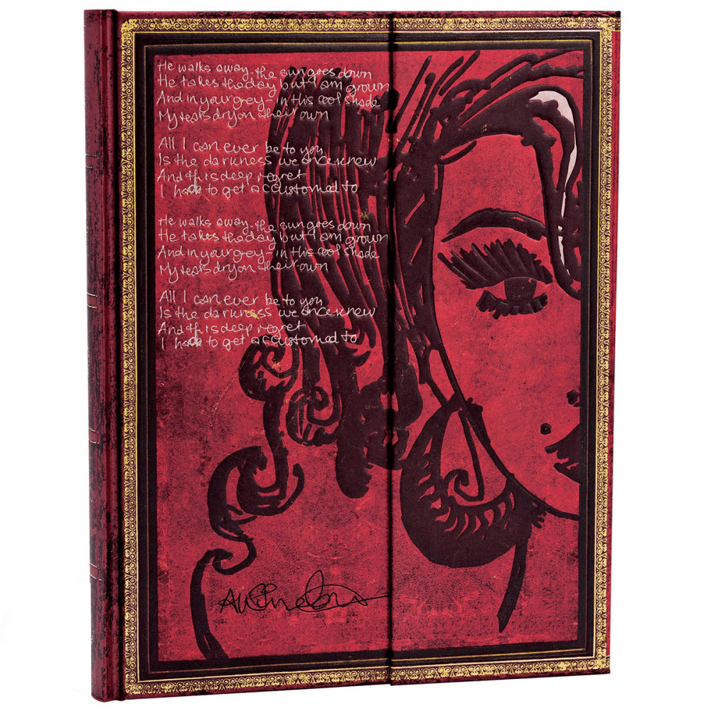 Paperblanks Amy Winehouse Lágrimas Secas Capa Dura Maxi Pautado