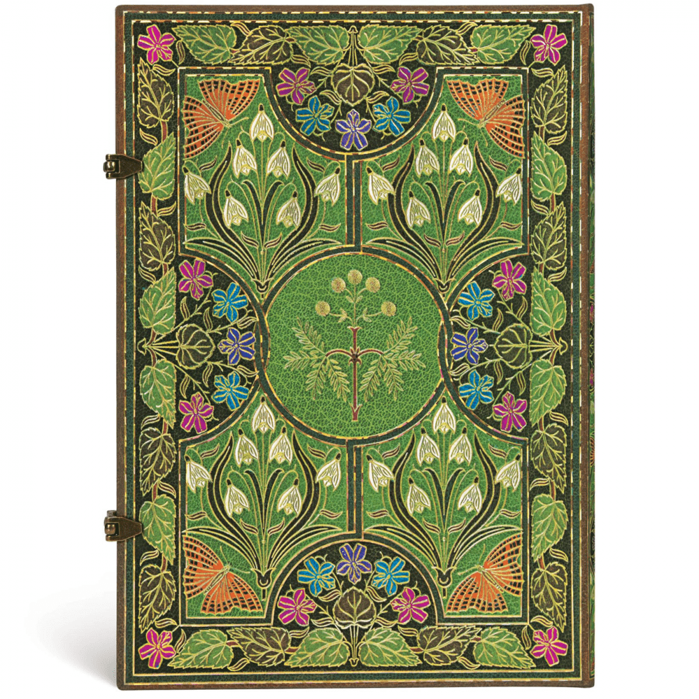 Paperblanks Poetry In Bloom Grande Capa Dura Sem Pauta