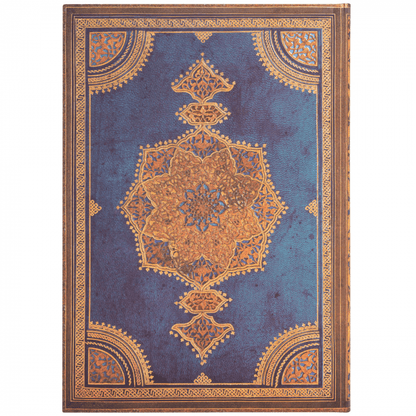 Paperblanks Safavid Indigo Capa Dura Grande Sem Pauta