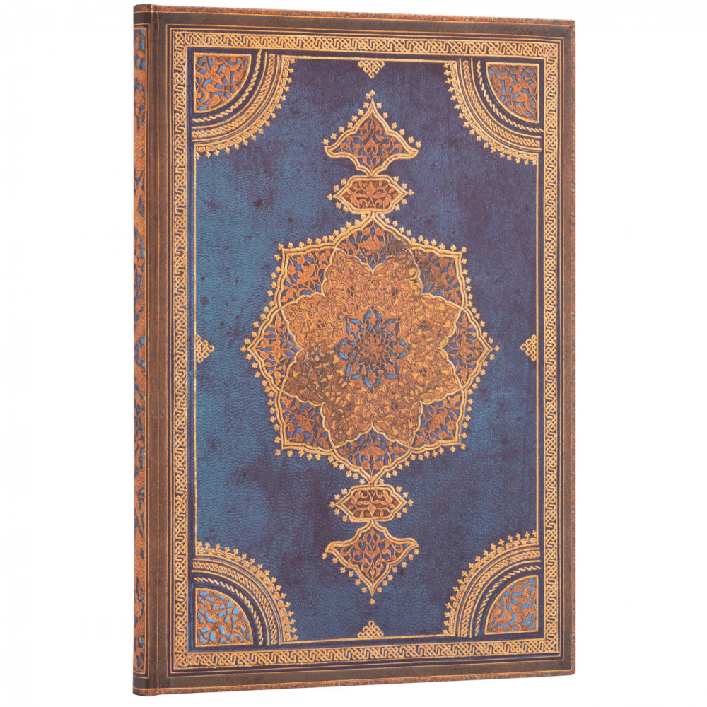 Paperblanks Safavid Indigo Capa Dura Grande Sem Pauta