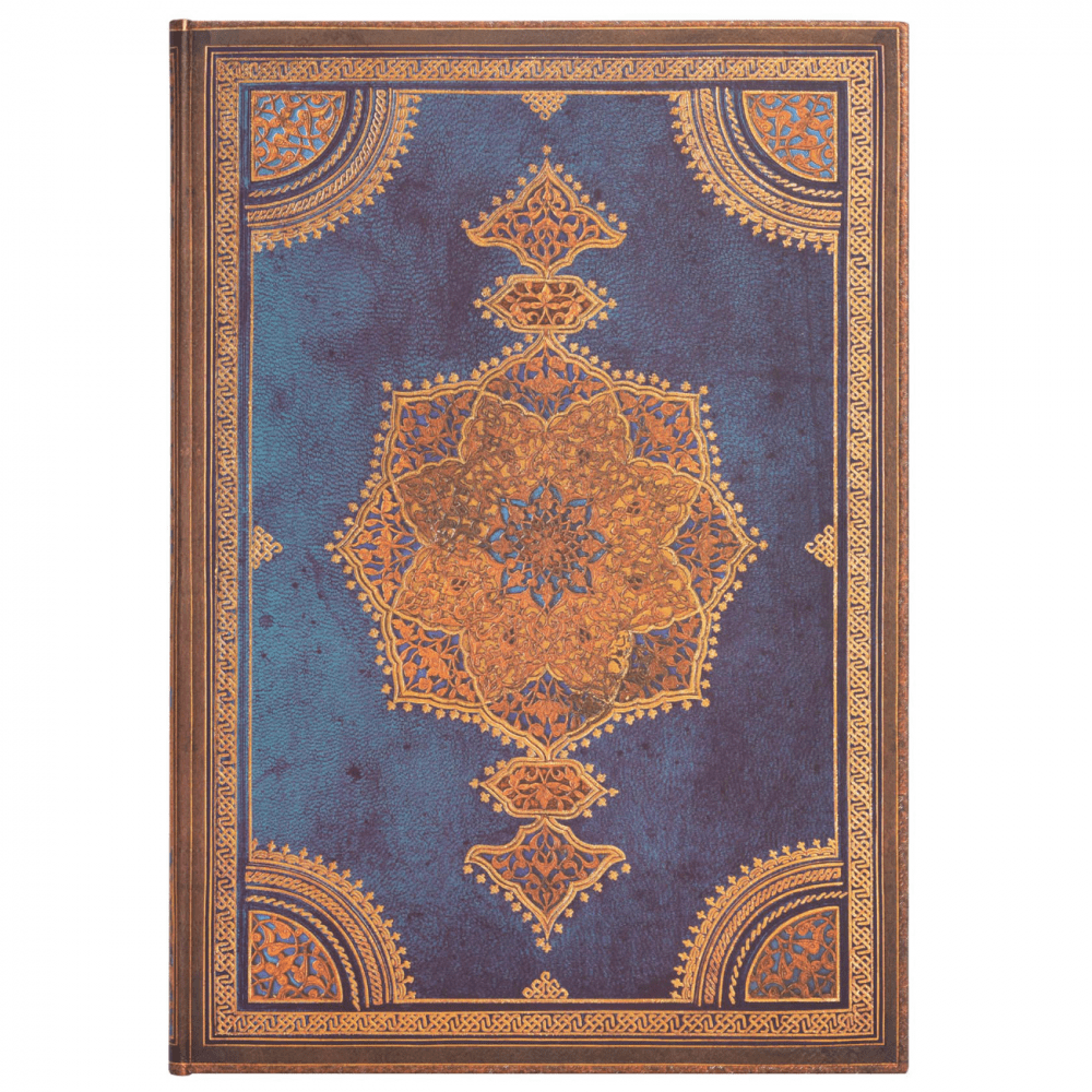 Paperblanks Safavid Indigo Capa Dura Grande Sem Pauta