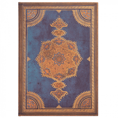 Paperblanks Safavid Indigo Capa Dura Grande Sem Pauta