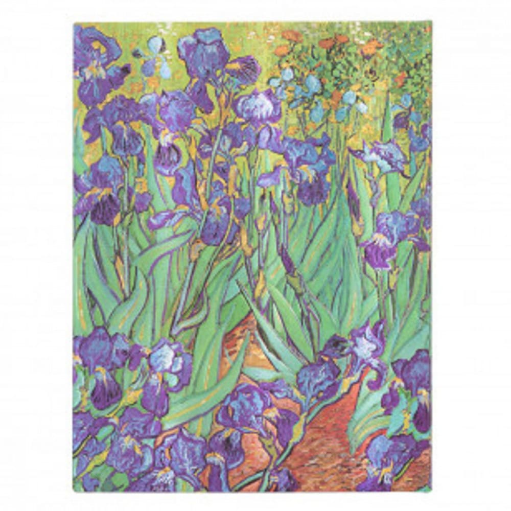 Paperblanks Van Gogh´s Irises Midi Capa Dura Sem Pauta