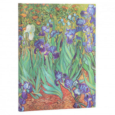 Paperblanks Van Gogh´s Irises Midi Capa Dura Sem Pauta