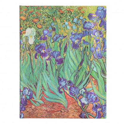 Paperblanks Van Gogh´s Irises Midi Capa Dura Sem Pauta