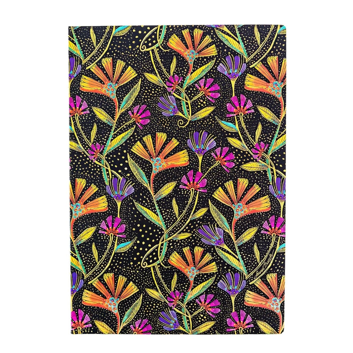 Paperblanks Wild Flowers Flexis Midi Pautado