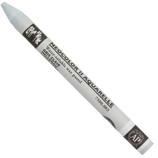 Giz Aquarelável Neocolor II Caran D’Ache 003 Light Grey