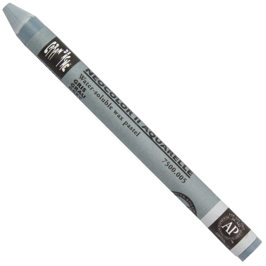 Giz Aquarelável Neocolor II Caran D’Ache Tom Cinza