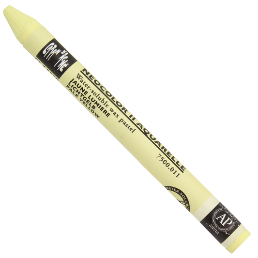 Giz Aquarelável Neocolor II Caran D’Ache 011 Pale Yellow