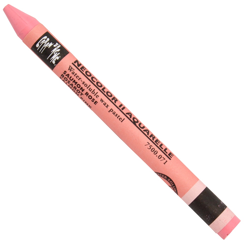 Giz Aquarelável Neocolor II Caran D’Ache 071 Salmon Pink