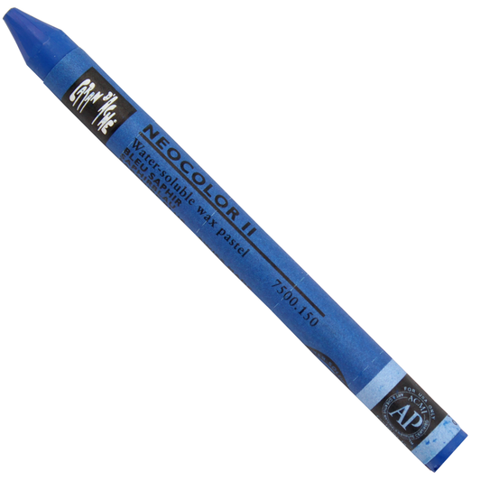 Giz Aquarelável Neocolor II Caran D’Ache Tom Azul