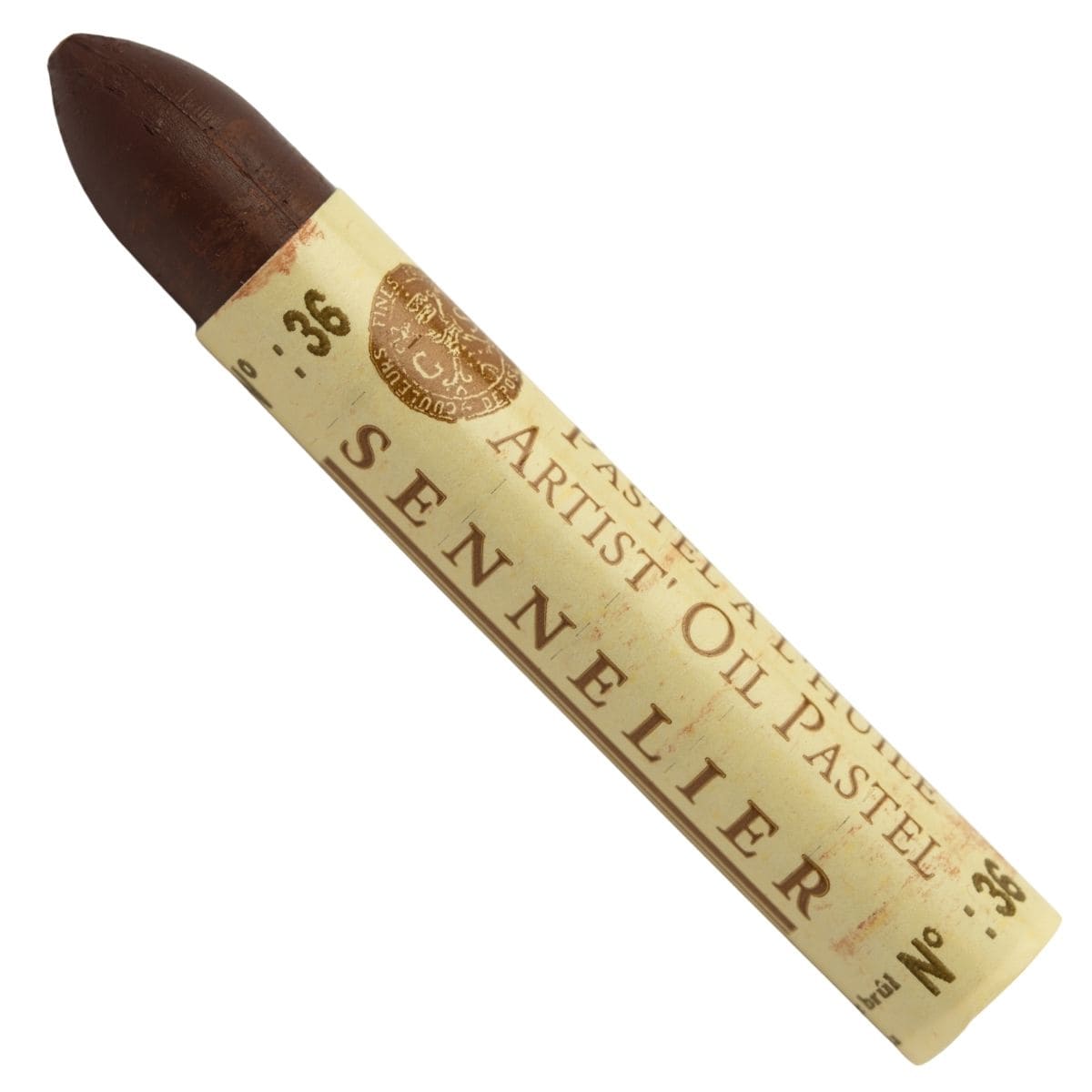 Pastel Oleoso Sennelier 5ml Tom Marrom
