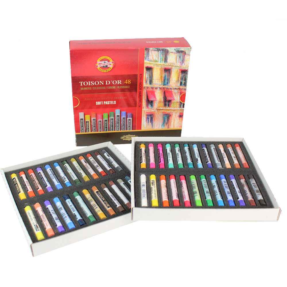 Pastel Seco Koh-I-Noor  48 Cores 8516