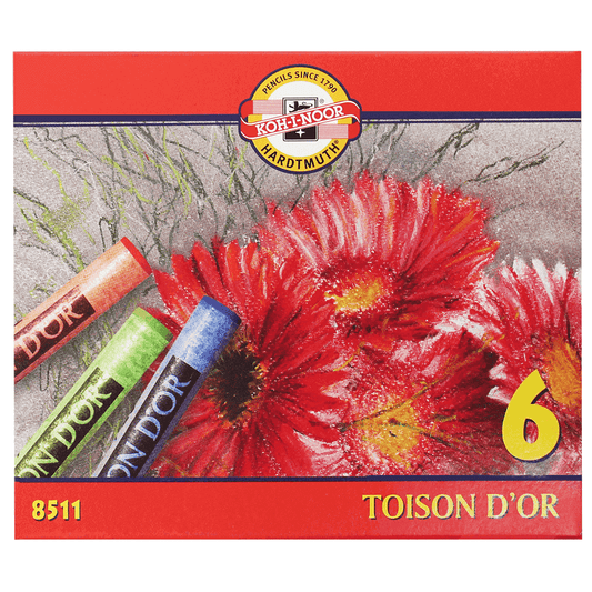 Pastel Seco Koh-I-Noor  06 Cores 8511