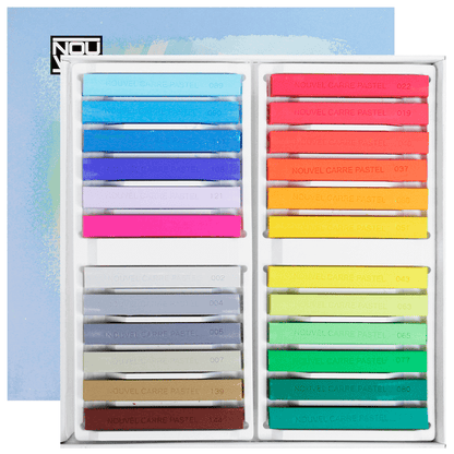 Pastel Seco Carré Nouvel Sakura 24 Cores NCT-24B