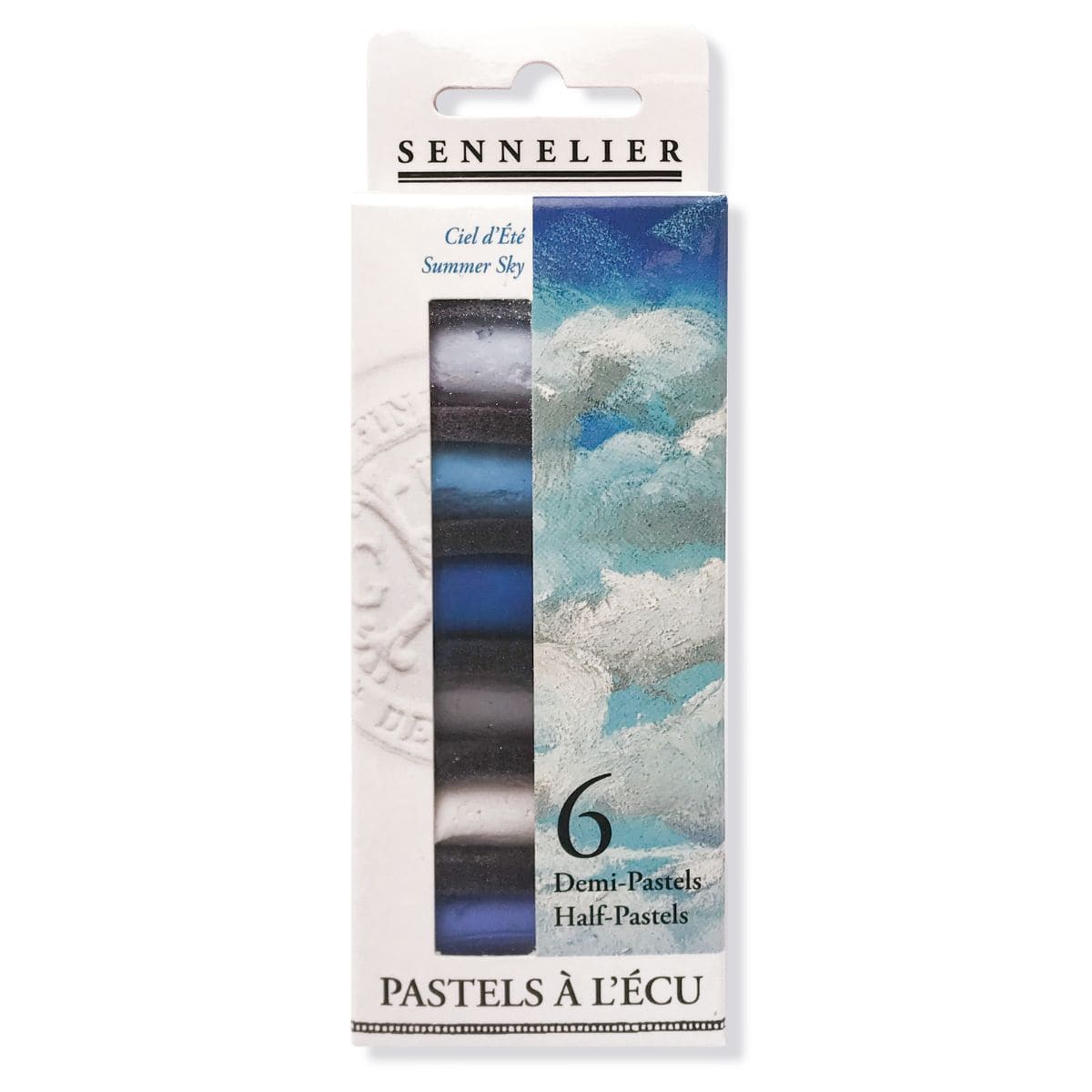 Pastel Seco Sennelier Extra Soft 06 Cores Summer Sky 