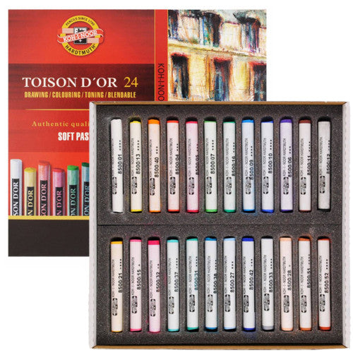 Pastel Seco Koh-I-Noor  24 Cores 8514