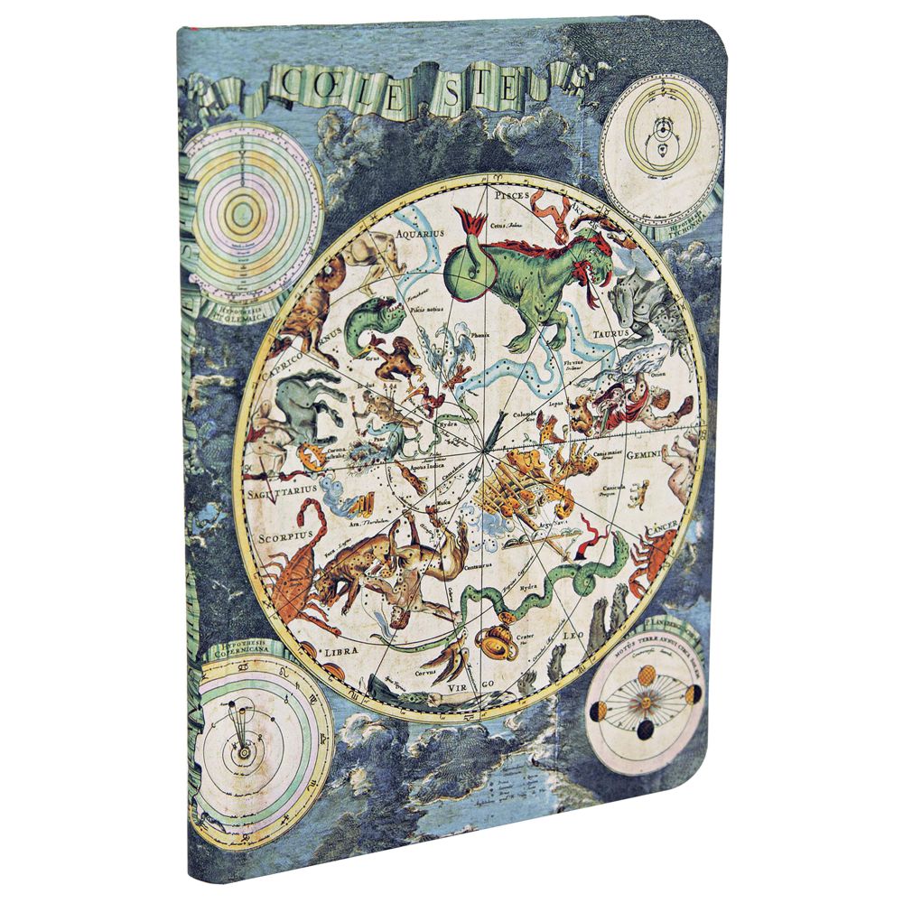 Paperblanks Celestial Planisphere Capa Dura Midi Pautado