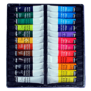Estojo de Tinta Óleo Para Tela Pebeo 24 Cores 12ml 