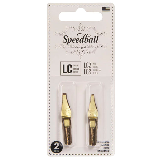 Conjunto Pena Caligrafia Speedball LC2 e LC3