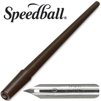 Pena  de Caligrafia Speedball 104 com Cabo