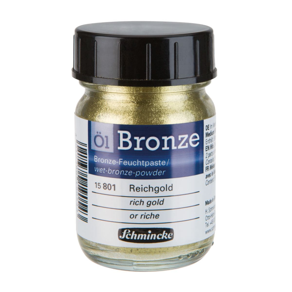 Pigmento Metálico Oil Bronze Schmincke 50ml