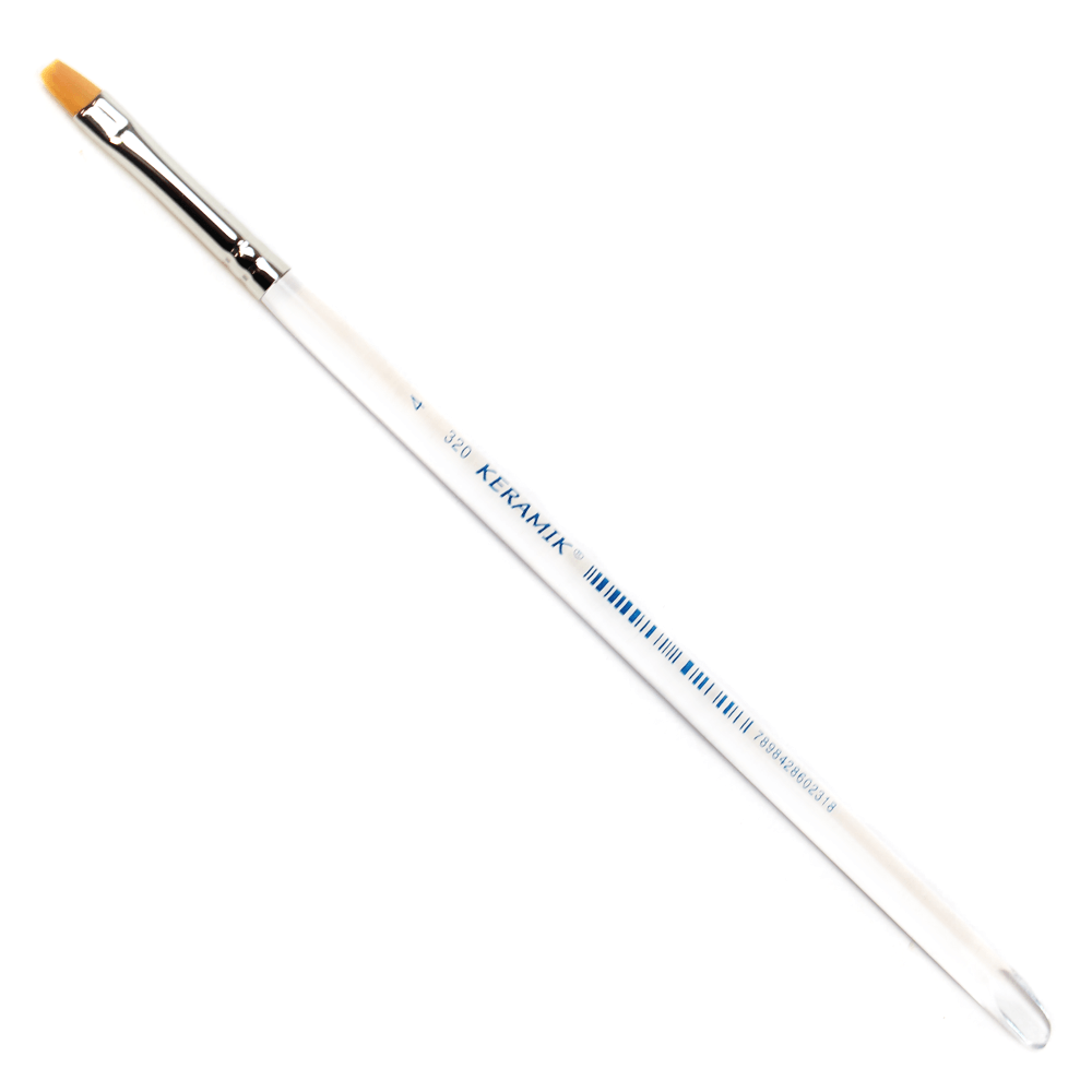 Pincel Chato Sintético Keramik 320 04