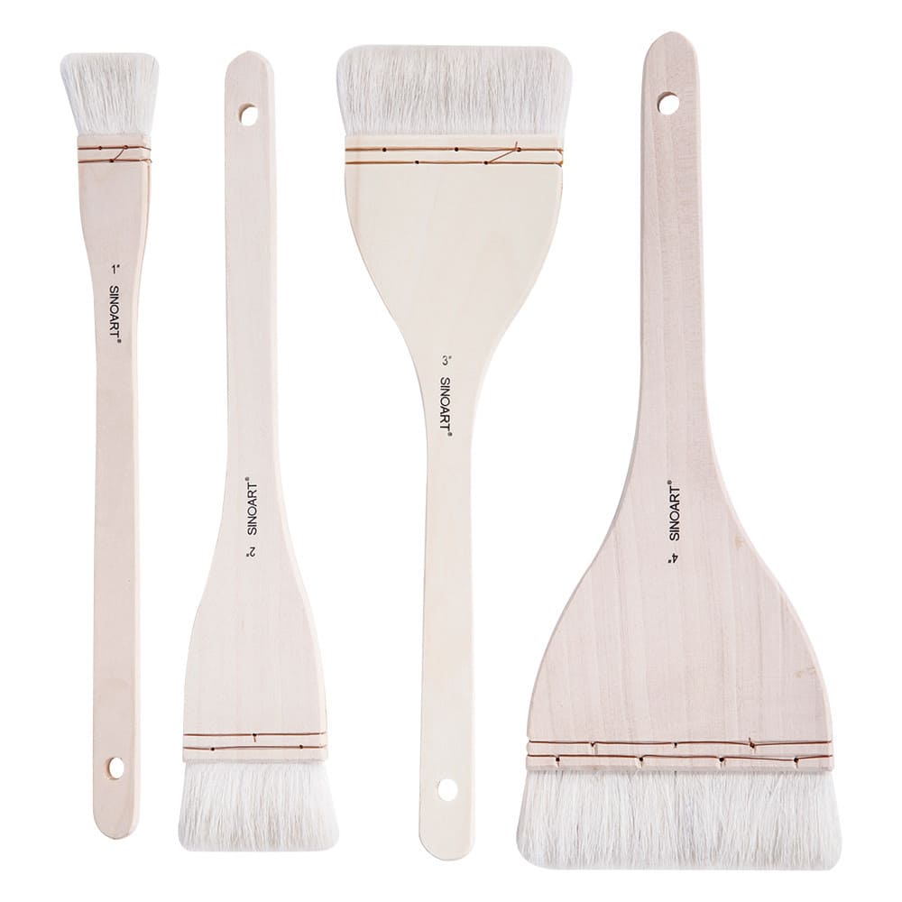 Pincel Hake Pelo de Cabra Sinoart 4" 100mm