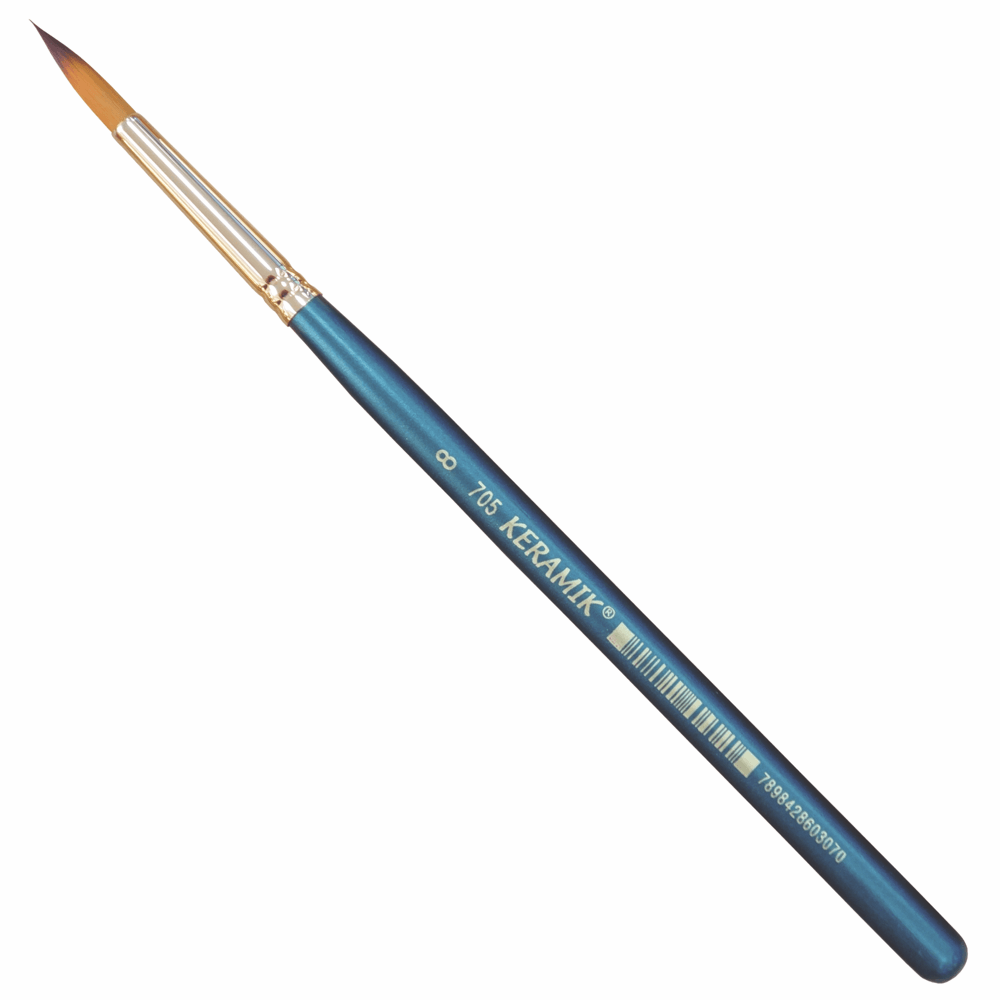 Pincel Aquarela Keramik 705 08 Redondo
