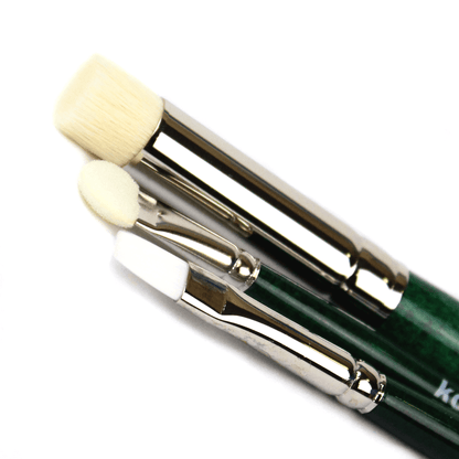 Kit de Pincéis Kolibri 3 Peças Para Pastel 218-03