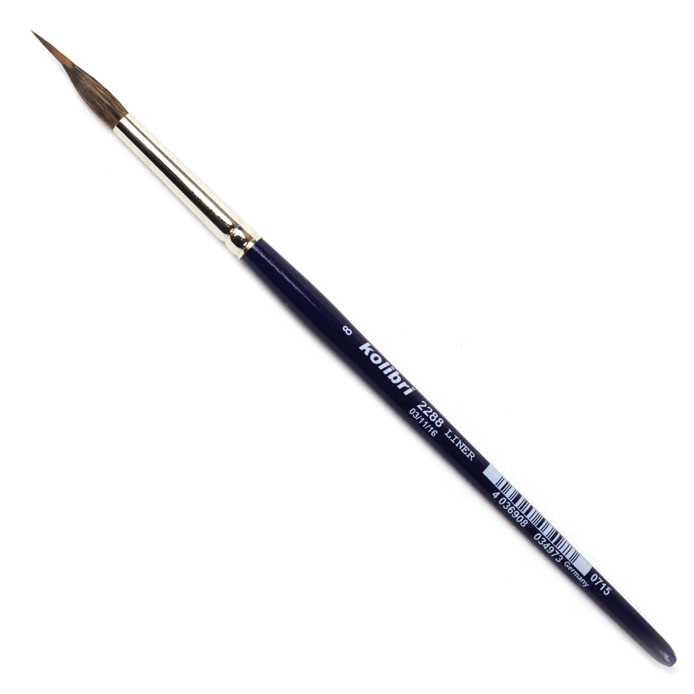 Pincel Profissional Para Aquarela Kolibri 2288 08