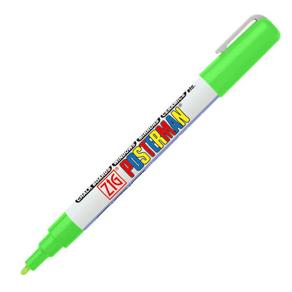 Marcador Zig Posterman Kuretake Fluorescent Green PMA-20