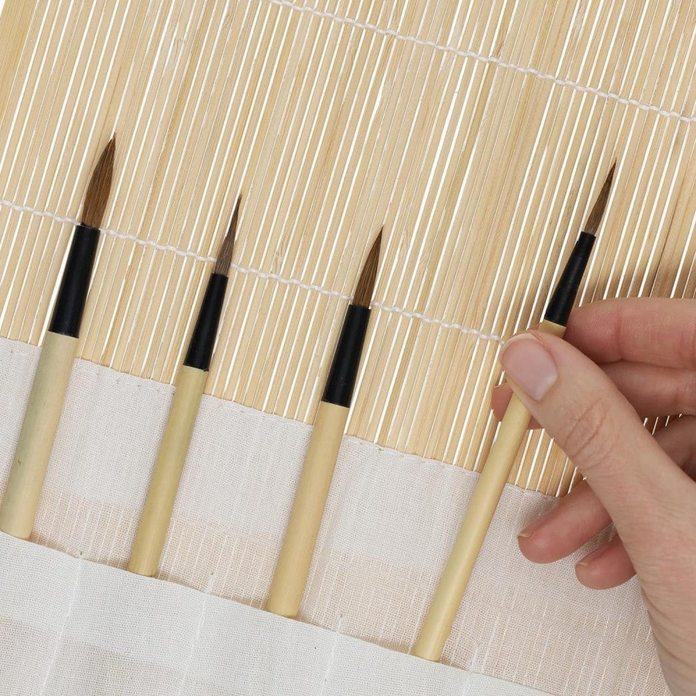 Porta Pincel Bambu Sinoart
