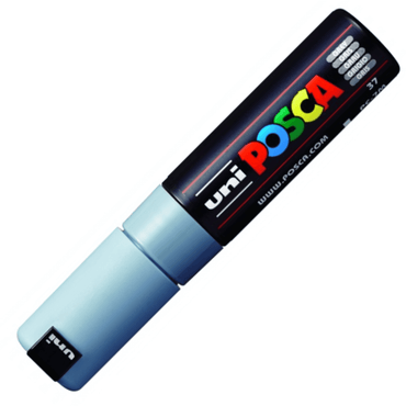 Caneta Posca Uni Ball PC-7M Cinza