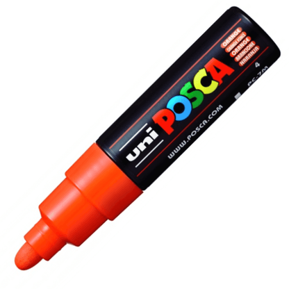 Caneta Posca Uni Ball PC-7M Laranja