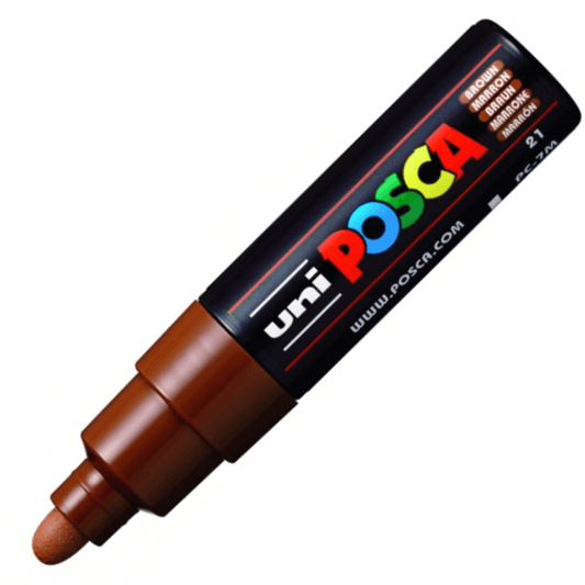 Caneta Posca Uni Ball PC-7M Marrom